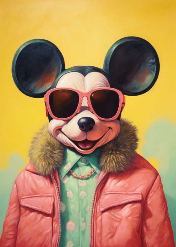 Mickey Mouse posters & prints by Kyle Style - Printler