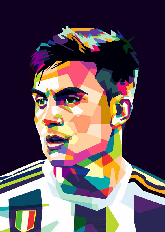 PAULO DYBALA posters & prints by Funki - Printler